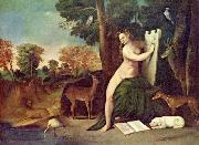Dosso Dossi Circe and her Lovers in a Landscape oil painting on canvas